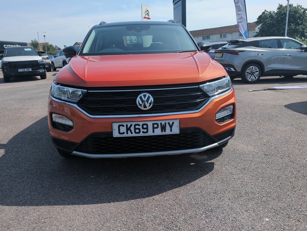 Volkswagen T-Roc Design Tdi Orange #2