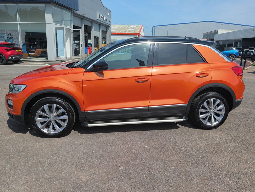 Volkswagen T-Roc Design Tdi Orange #5