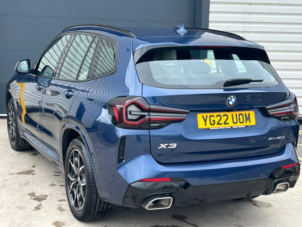 BMW X3 2.0 20D Mht M Sport Xdrive Euro 6 Ss YG22UOM Blue #2