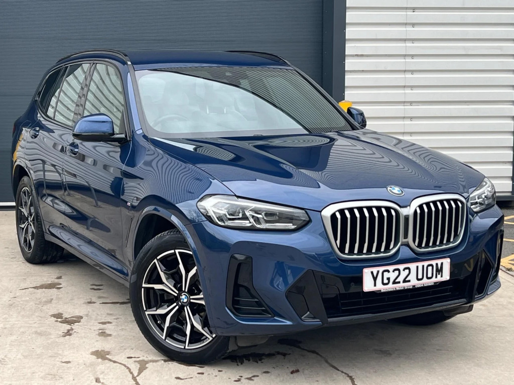 BMW X3 2.0 20D Mht M Sport Xdrive Euro 6 Ss YG22UOM Blue