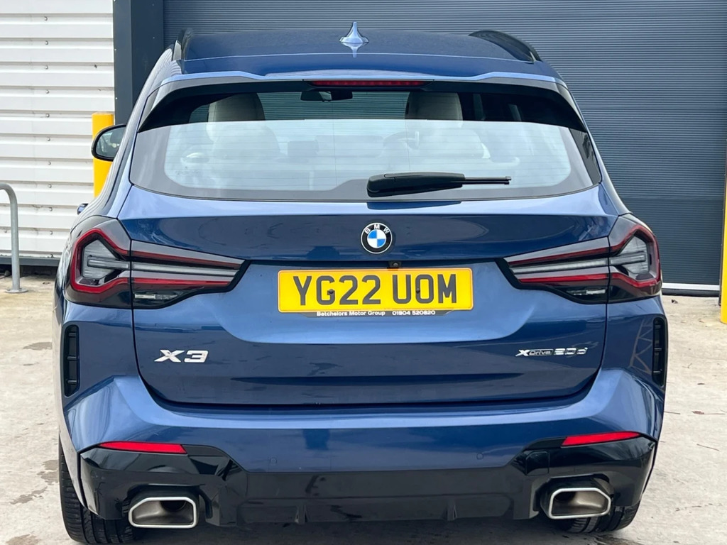 BMW X3 2.0 20D Mht M Sport Xdrive Euro 6 Ss YG22UOM Blue #6