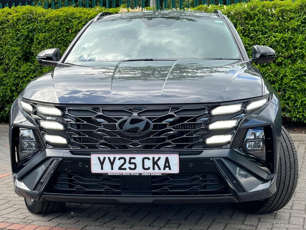 Hyundai Tucson 1.6 T-gdi N Line Euro 6 Ss YY25CKA Grey #3