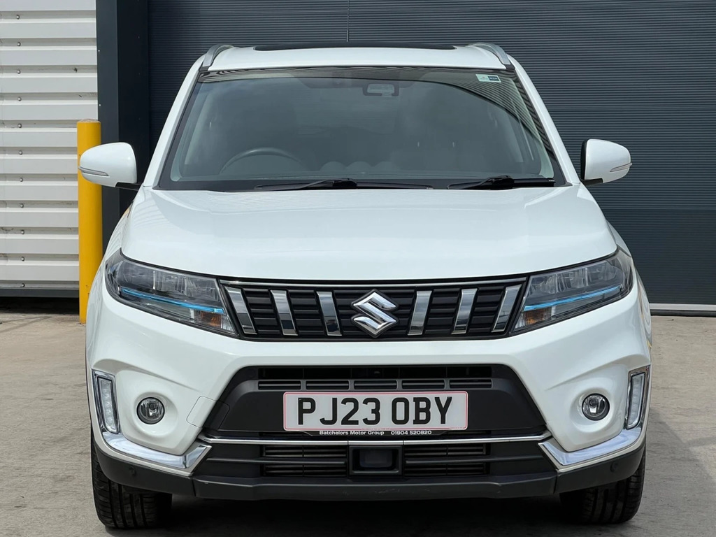 Suzuki Vitara 1.4 Boosterjet Mhev Sz5 Euro 6 Ss PJ23OBY White #5
