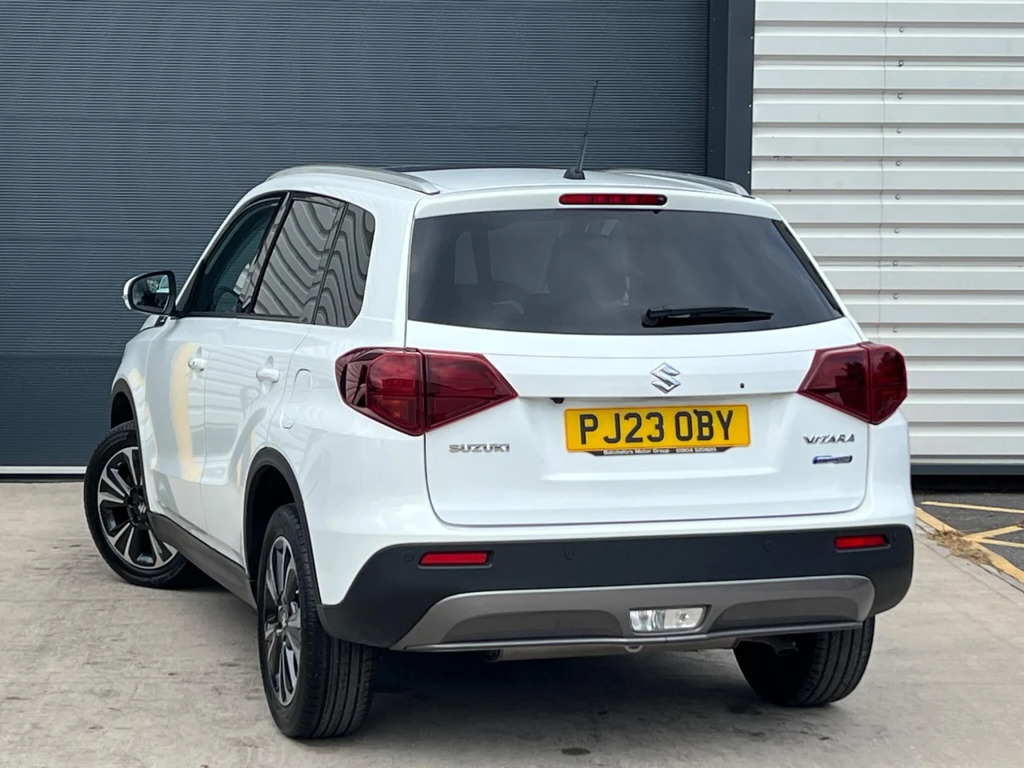 Suzuki Vitara 1.4 Boosterjet Mhev Sz5 Euro 6 Ss PJ23OBY White #2