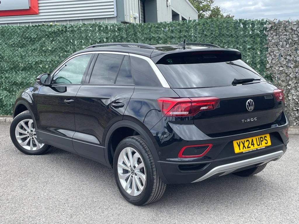 Volkswagen T-Roc 1.5 Tsi Match Dsg Euro 6 Ss YX24UPS Black #3