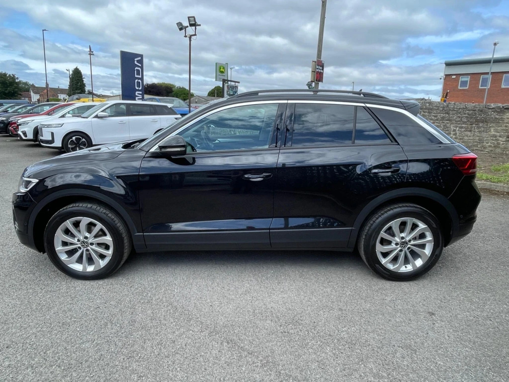 Volkswagen T-Roc 1.5 Tsi Match Dsg Euro 6 Ss YX24UPS Black #4
