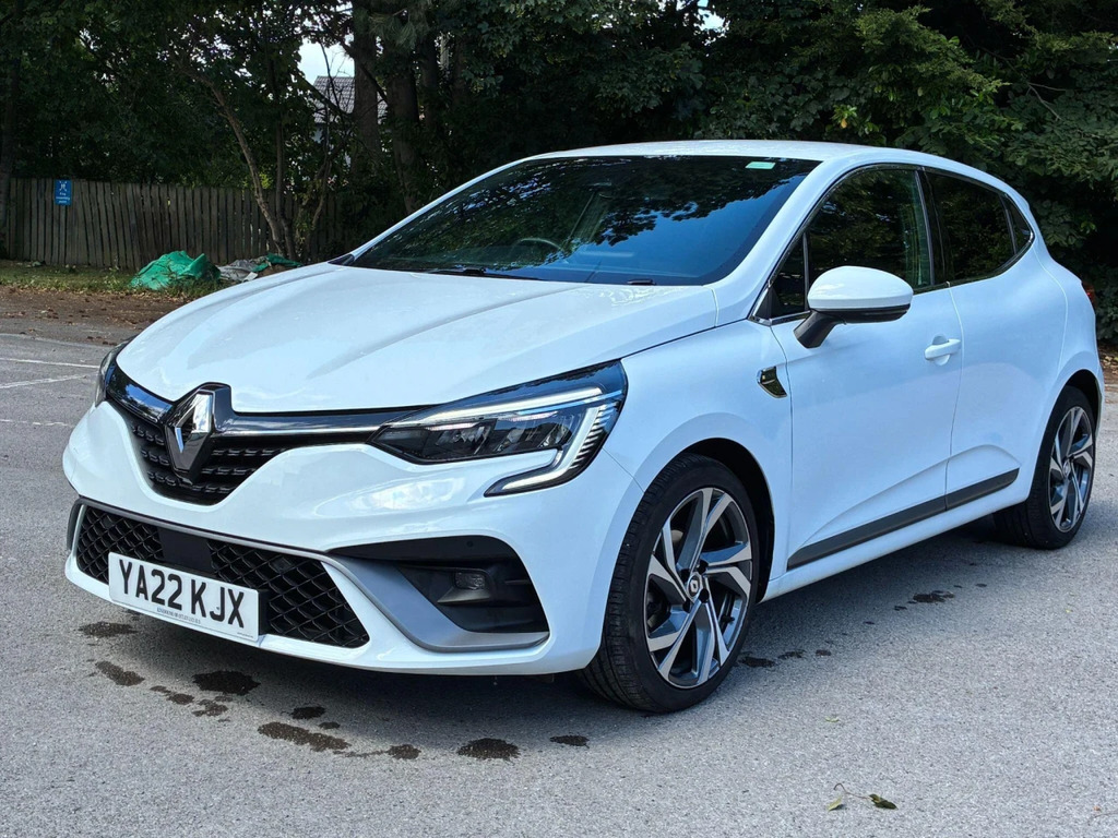 Renault Clio 1.0 Tce Rs Line Euro 6 Ss YA22KJX White #3