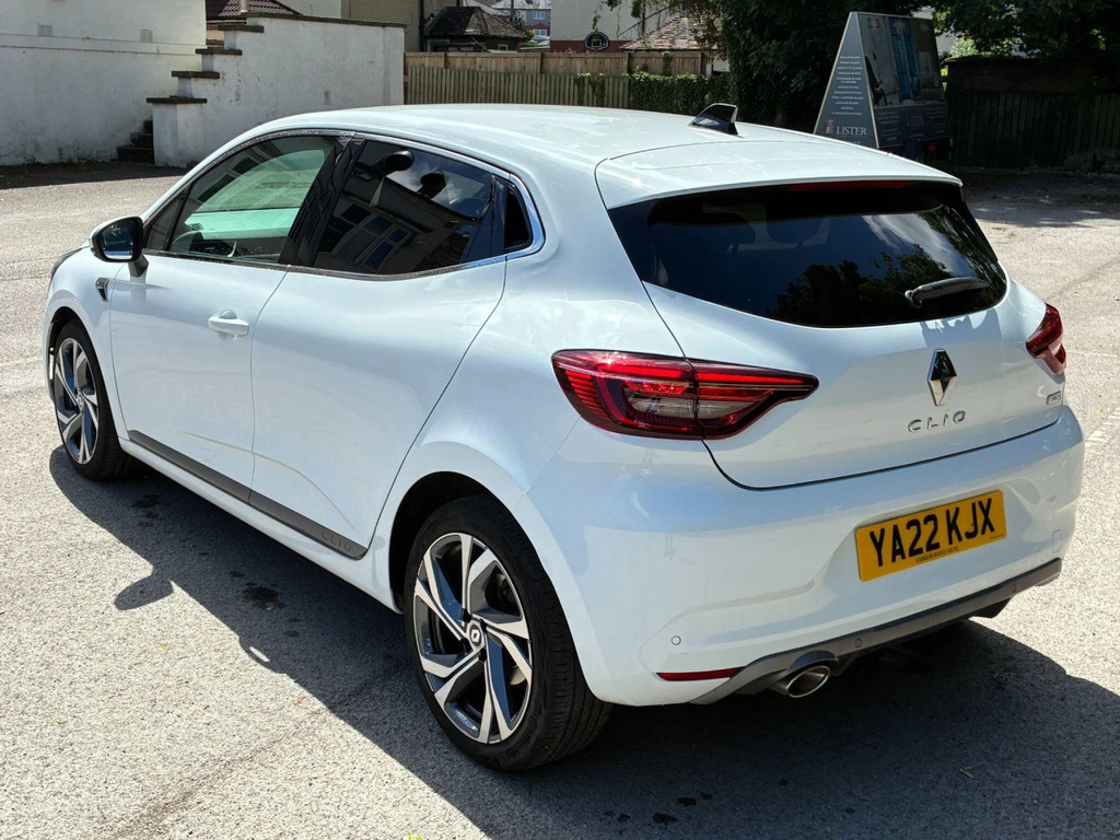 Renault Clio 1.0 Tce Rs Line Euro 6 Ss YA22KJX White #4