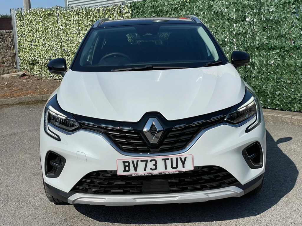 Renault Captur 1.6 E-tech 9.8Kwh Techno Euro 6 Ss BV73TUY White #2
