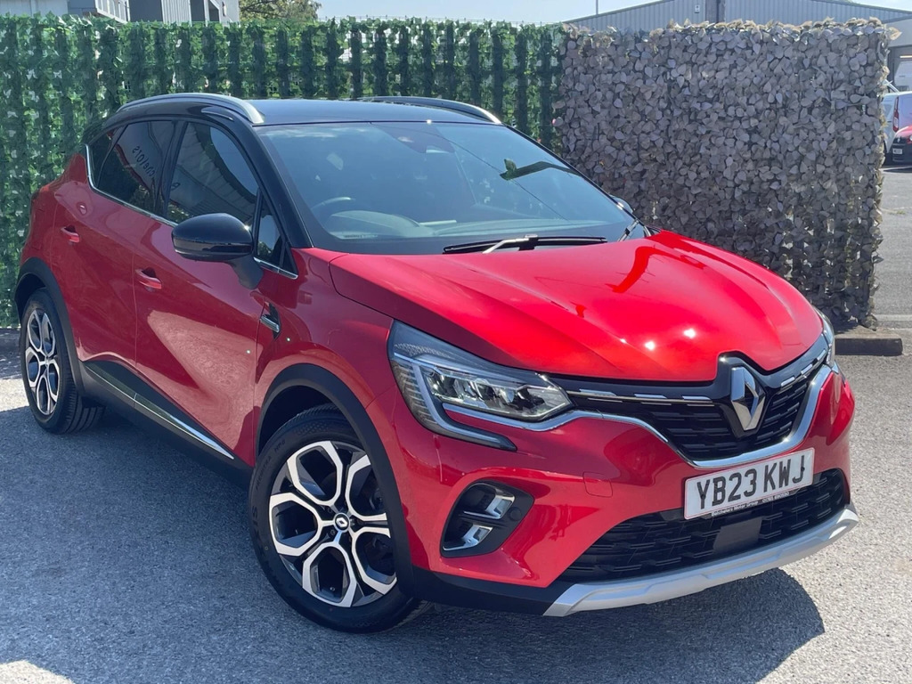 Renault Captur 1.6 E-tech Techno Euro 6 Ss YB23KWJ Red #5