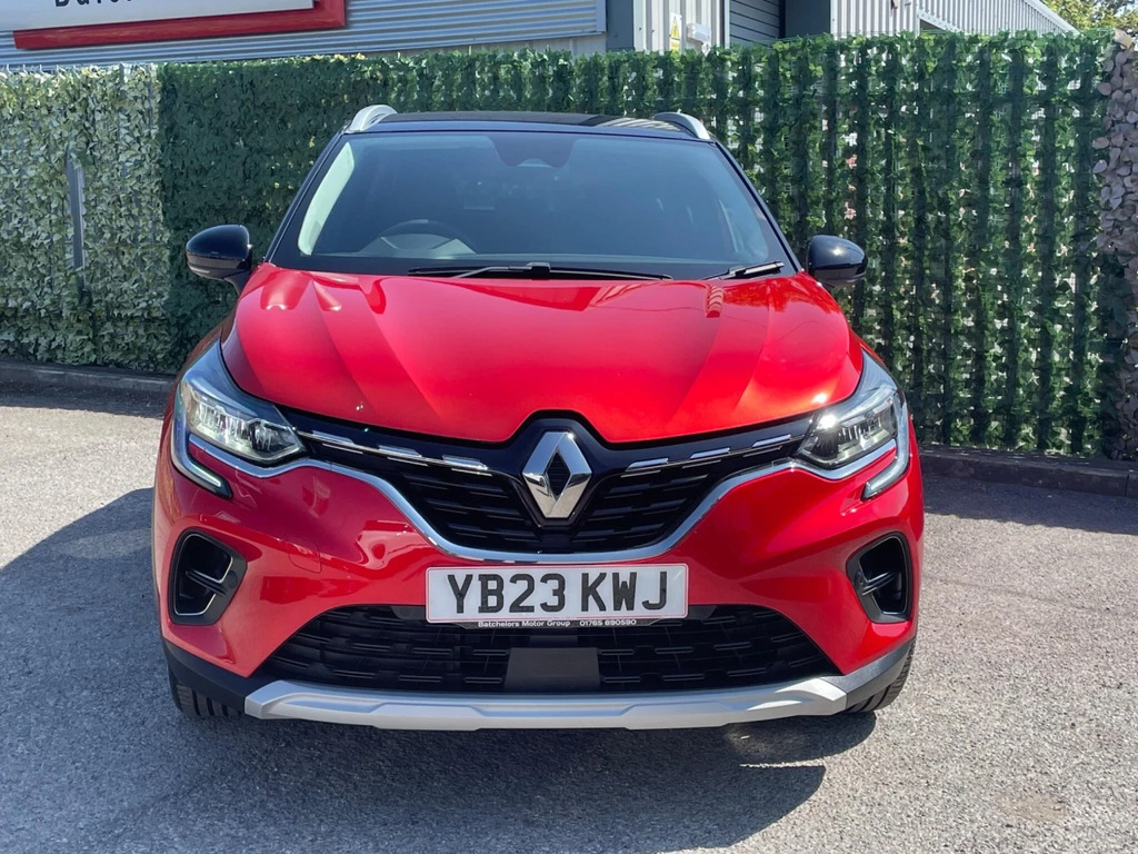 Renault Captur 1.6 E-tech Techno Euro 6 Ss YB23KWJ Red #2