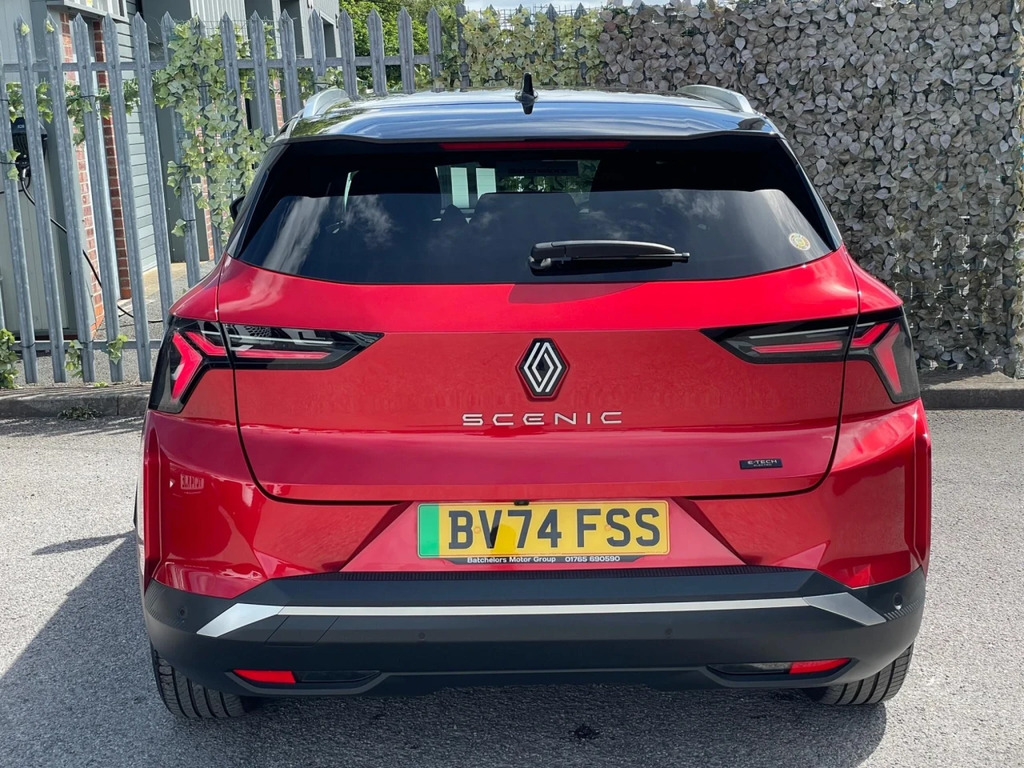 Renault Scenic Long Range 87Kwh Techno 22Kw Charger Red #5