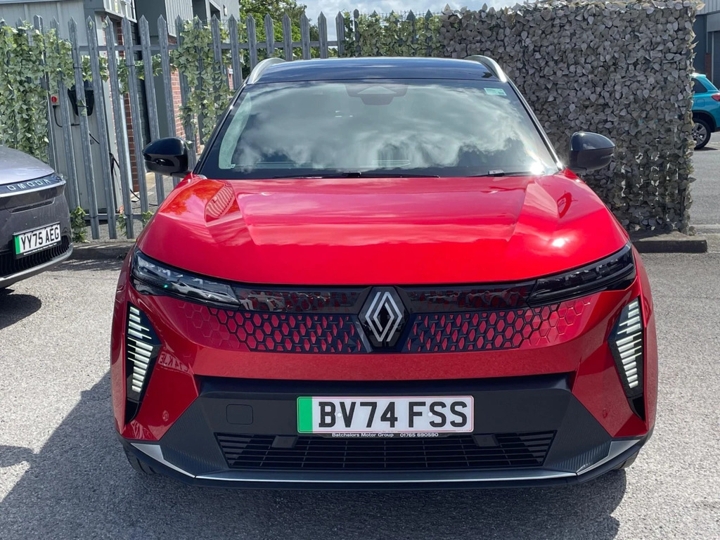 Renault Scenic Long Range 87Kwh Techno 22Kw Charger Red #2