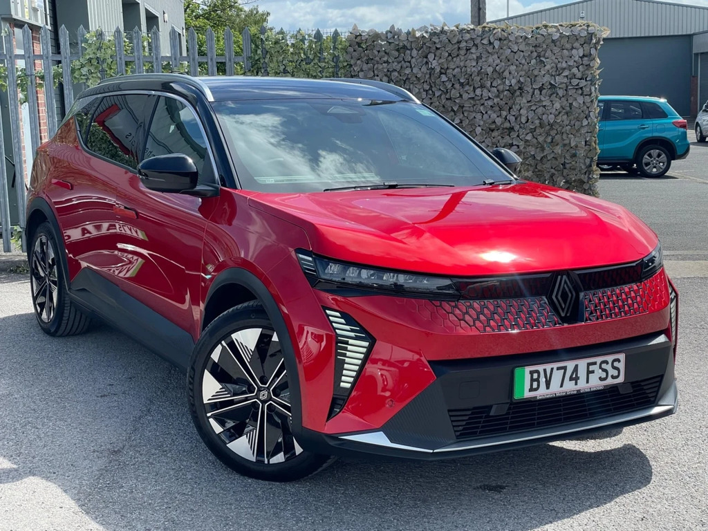 Renault Scenic Long Range 87Kwh Techno 22Kw Charger Red