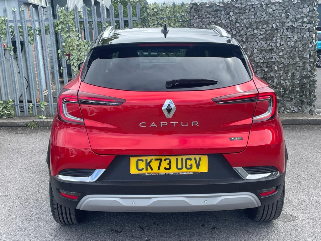 Renault Captur 1.6 E-tech Techno Euro 6 Ss CK73UGV Red #5