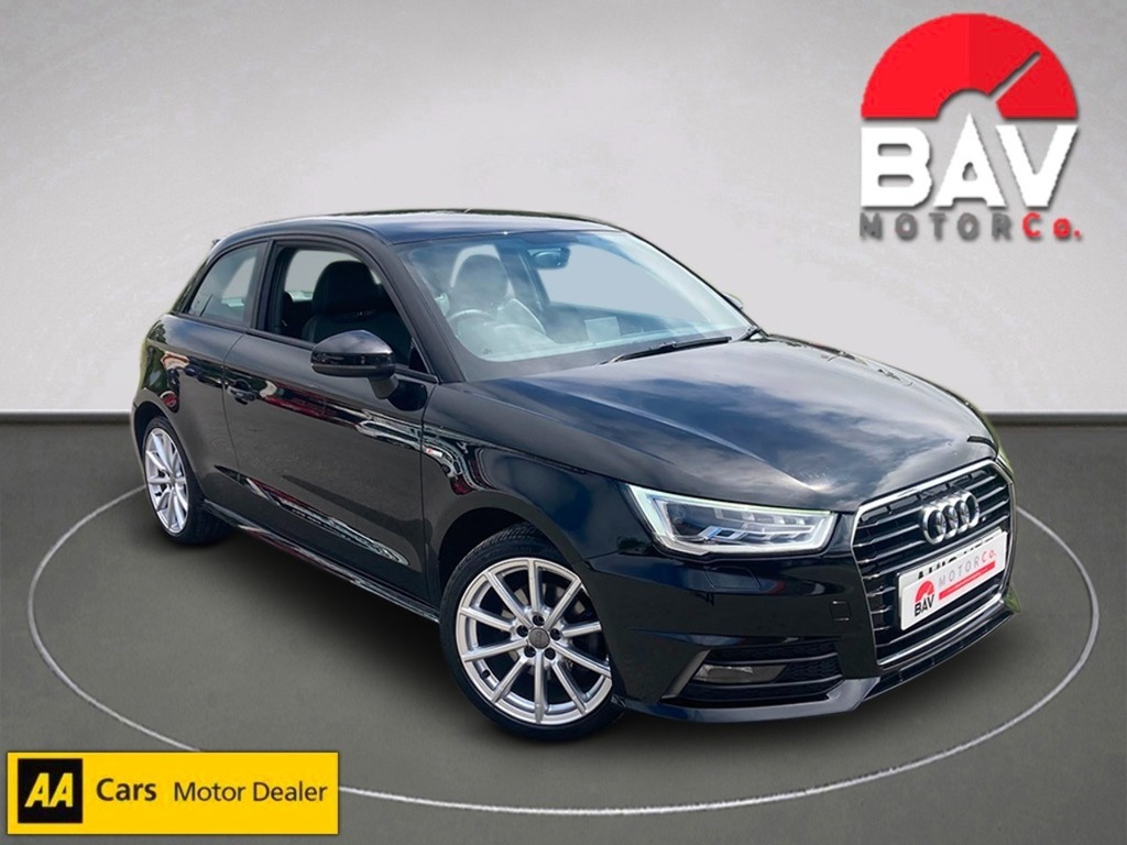 Audi A1 Tfsi S Line AU18XDE Black