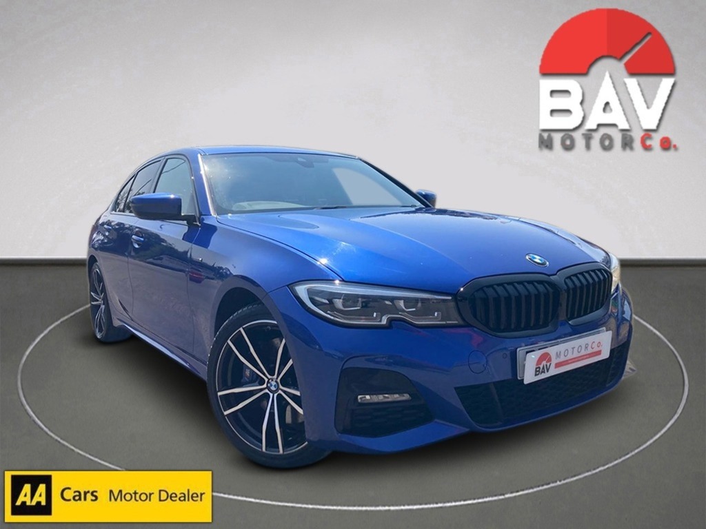 BMW 3 Series 330E M Sport Blue