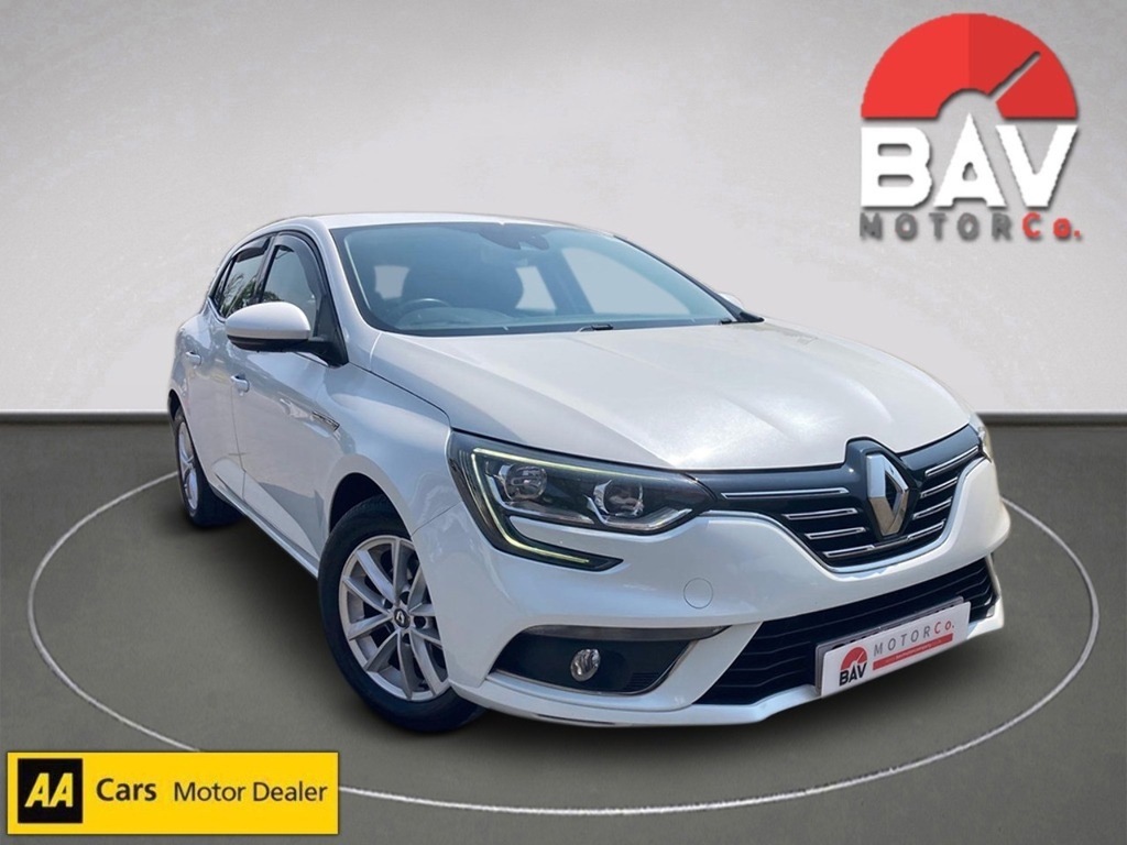 Renault Megane Tce Dynamique Nav White