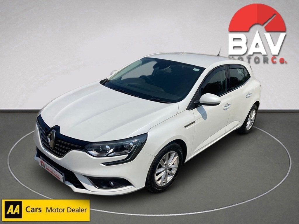 Renault Megane Tce Dynamique Nav White #6