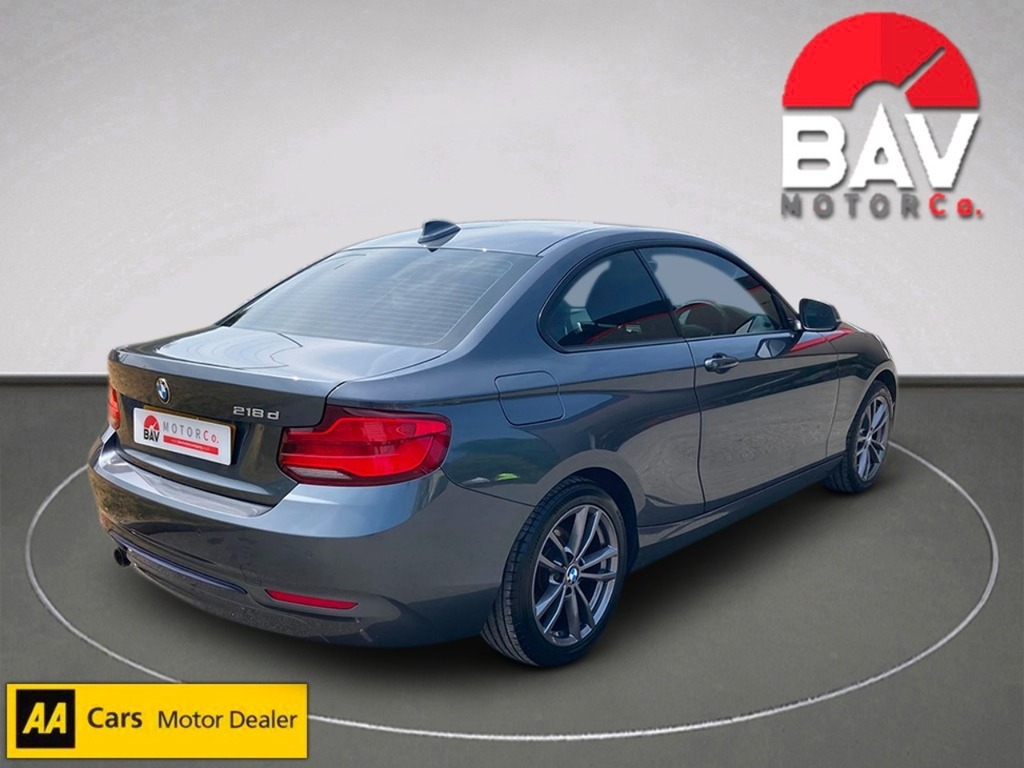 BMW 2 Series 218D Sport YK18OUA Grey #3