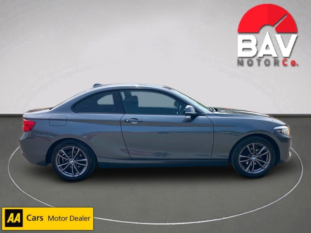 BMW 2 Series 218D Sport YK18OUA Grey #2