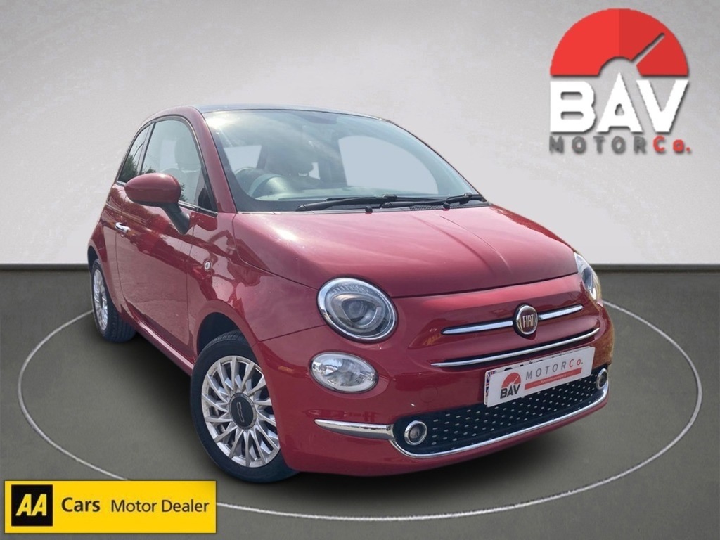 Fiat 500 Lounge Red