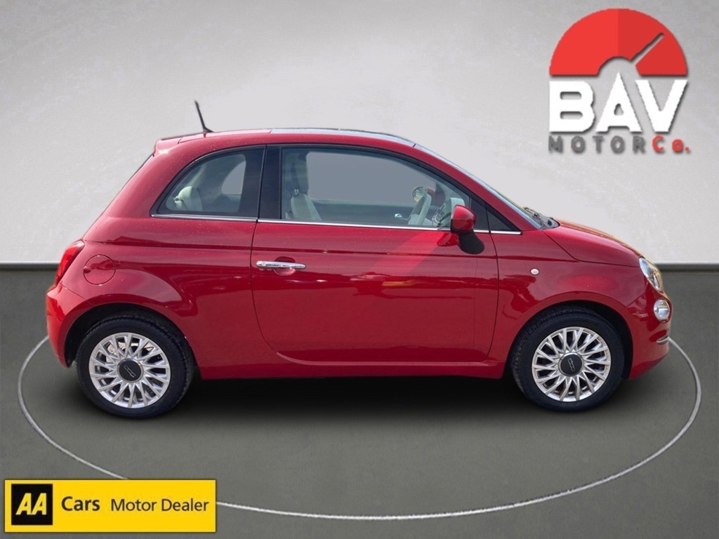 Fiat 500 Lounge Red #2
