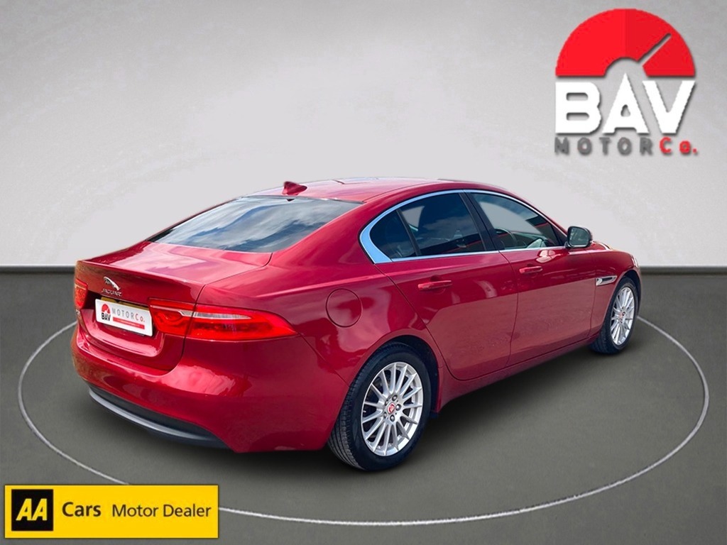 Jaguar XE D Prestige Red #3
