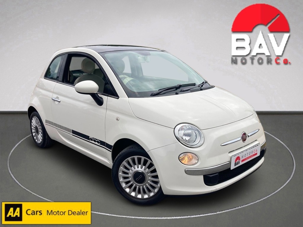Fiat 500 Lounge White