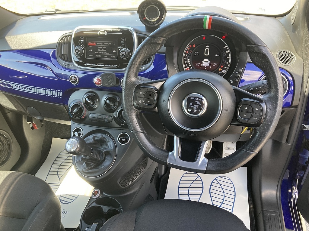 Abarth 595 1.4 T-jet Turismo Hatchback Euro Blue #9