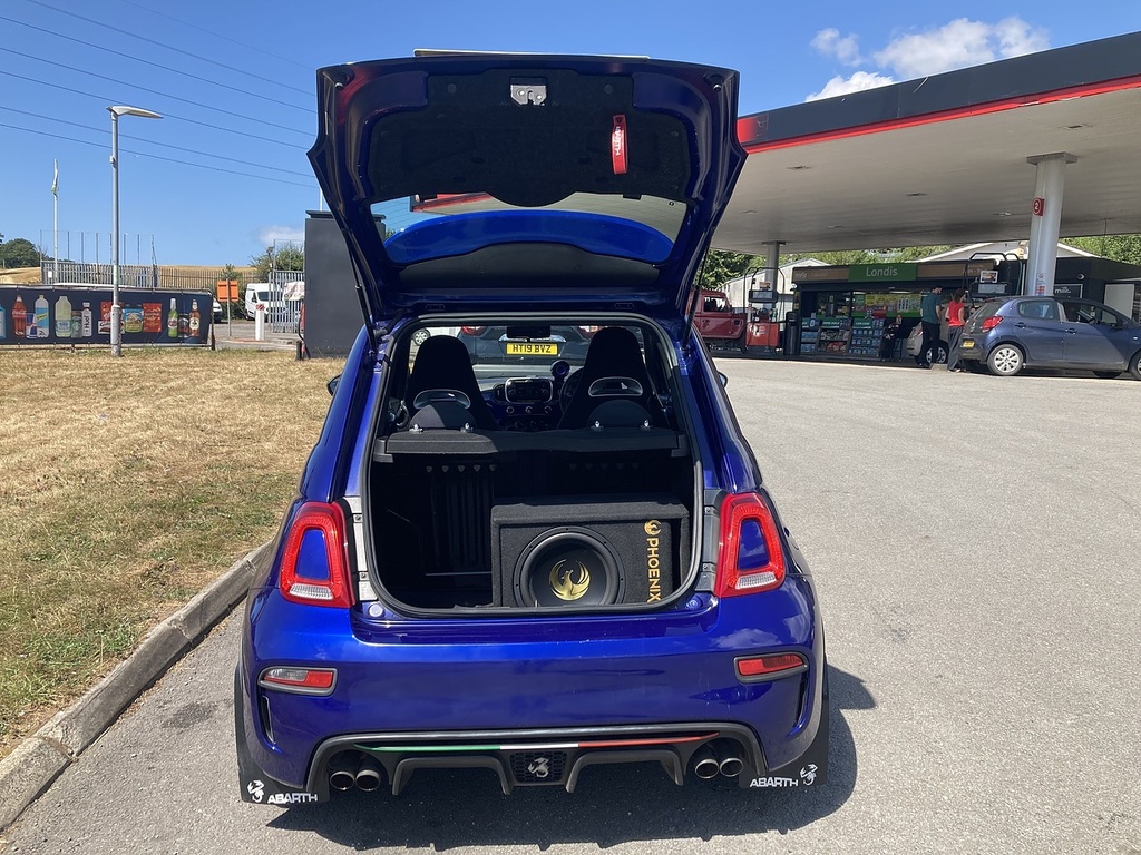 Abarth 595 1.4 T-jet Turismo Hatchback Euro Blue #19