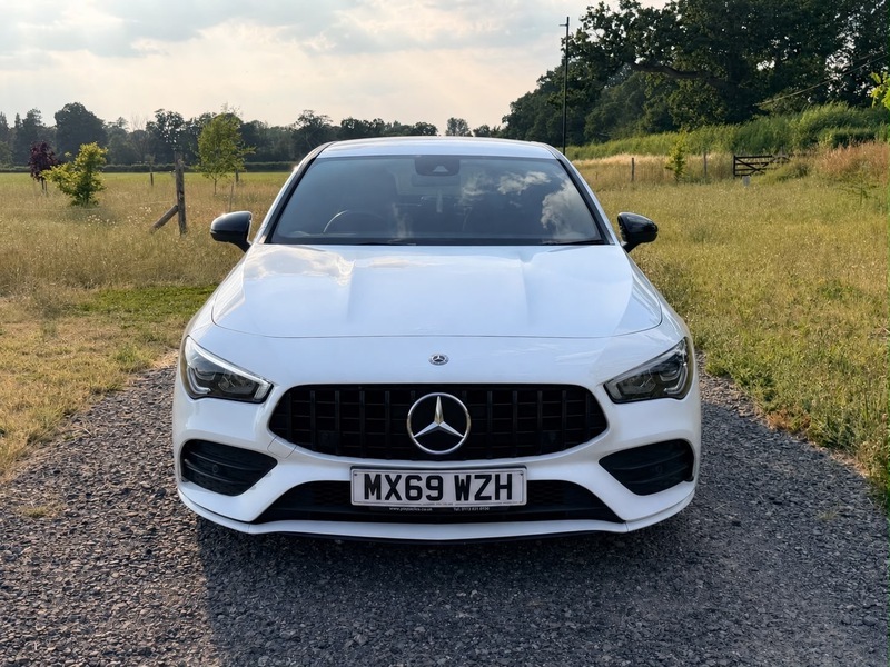 Mercedes-Benz CLA Class 2.0 Cla220 Amg Line White #2