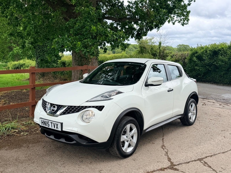 Nissan Juke 1.5 Dci 8V Visia White #3