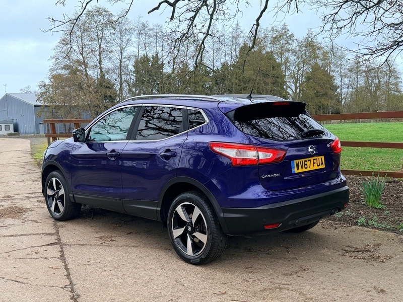 Nissan Qashqai 1.5 Dci N-vision Suv WV67FUA Blue #5