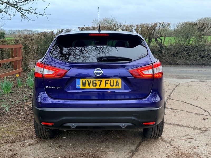 Nissan Qashqai 1.5 Dci N-vision Suv WV67FUA Blue #4