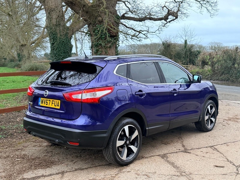 Nissan Qashqai 1.5 Dci N-vision Suv WV67FUA Blue #3