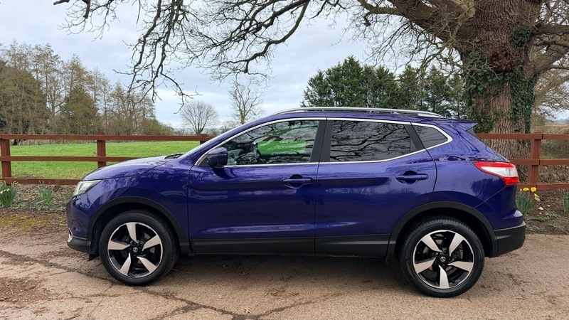 Nissan Qashqai 1.5 Dci N-vision Suv WV67FUA Blue #6