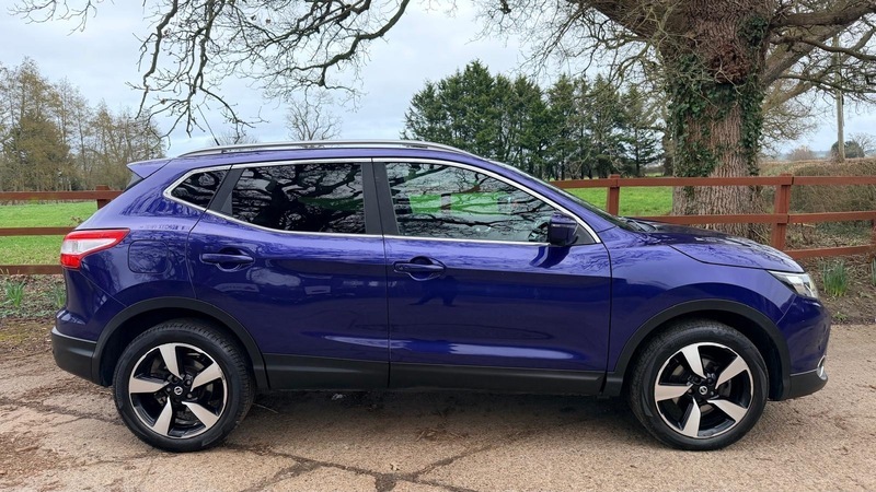 Nissan Qashqai 1.5 Dci N-vision Suv WV67FUA Blue #2