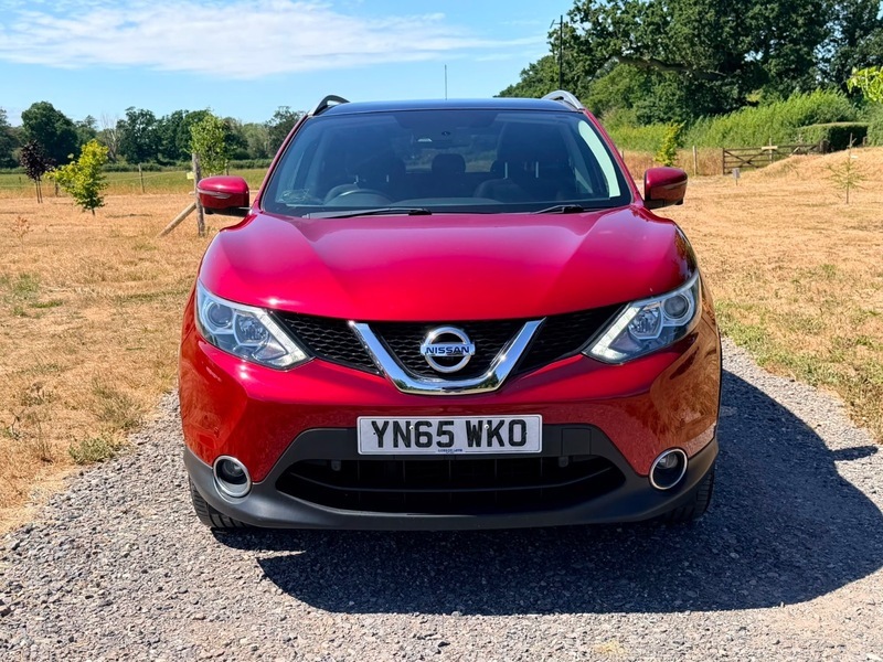 Nissan Qashqai 1.5 Dci N-tec Suv Red #3