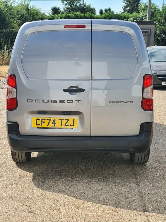 Peugeot Partner 1.5 Bluehdi 100 Asphalt Van Panel Van White #10