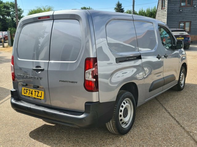 Peugeot Partner 1.5 Bluehdi 100 Asphalt Van Panel Van White #17