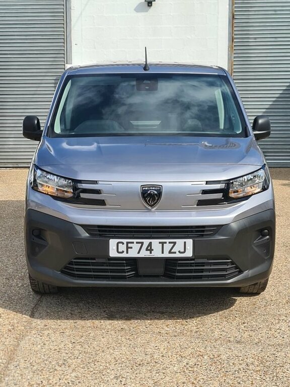 Peugeot Partner 1.5 Bluehdi 100 Asphalt Van Panel Van White #11
