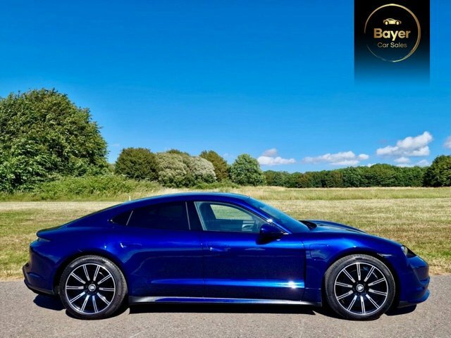 Porsche Taycan Plus 93.4Kwh Turbo Saloon Blue #2