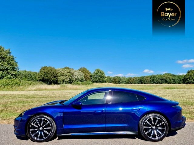 Porsche Taycan Plus 93.4Kwh Turbo Saloon Blue #3
