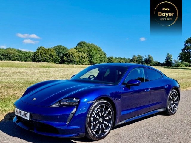 Porsche Taycan Plus 93.4Kwh Turbo Saloon Blue
