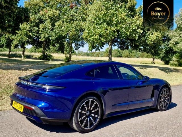 Porsche Taycan Plus 93.4Kwh Turbo Saloon Blue #4