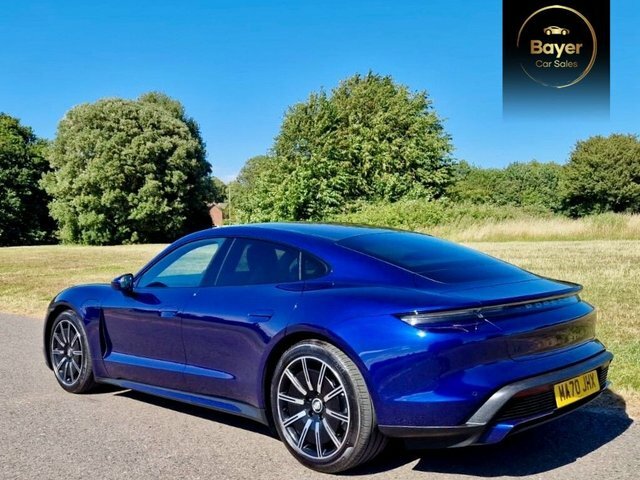 Porsche Taycan Plus 93.4Kwh Turbo Saloon Blue #5
