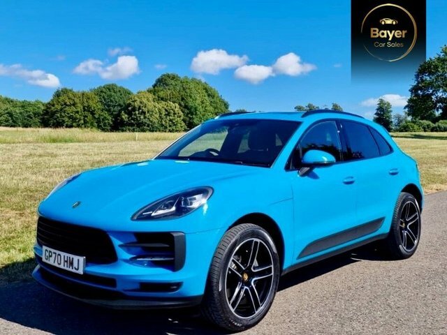 Porsche Macan V6 S Suv Blue