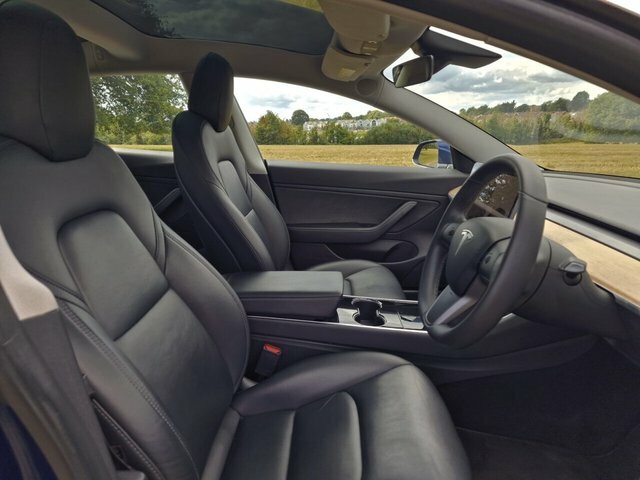 Tesla Model 3 Motor Performance Saloon SK69PZV Blue #6