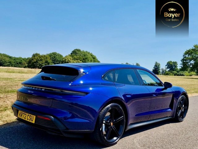 Porsche Taycan Plus 93.4Kwh Sport Turismo Blue #4